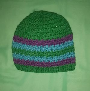Hand crocheted hat